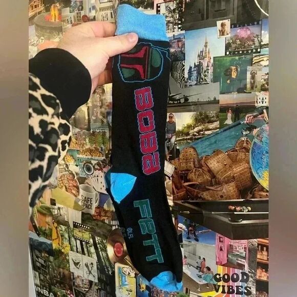 NWOT Boba Fett Socks - Picture 2 of 3